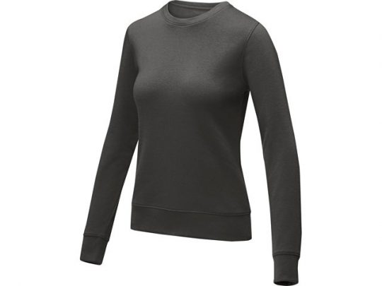Женский свитер Zenon с круглым вырезом, storm grey (L), арт. 022891303