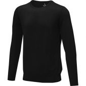 Мужской пуловер Merrit с круглым вырезом, черный (M), арт. 022286703