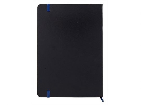 Блокнот в линейку формата А5, черный/синий, арт. 022292903