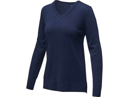 Женский пуловер с V-образным вырезом Stanton, темно-синий (2XL), арт. 022285603