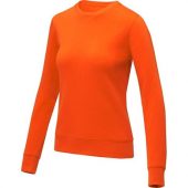Женский свитер Zenon с круглым вырезом, оранжевый (XL), арт. 022889503