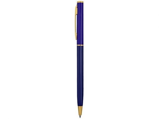 Ручка шариковая Жако с серебристой подложкой, темно-синий, арт. 022837403