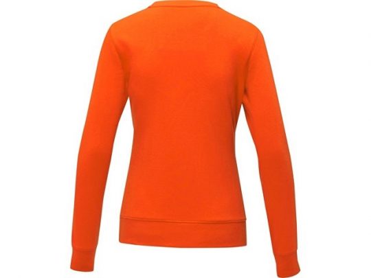Женский свитер Zenon с круглым вырезом, оранжевый (L), арт. 022889603