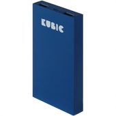 Внешний аккумулятор Kubic PB10X Blue, 10 000 мАч, Soft-touch, синий, арт. 022972403