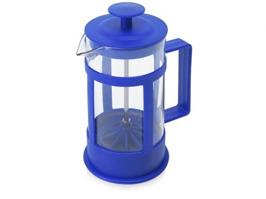 Подарочный набор с чаем, кружкой и френч-прессом Чаепитие, синий, арт. 022984403