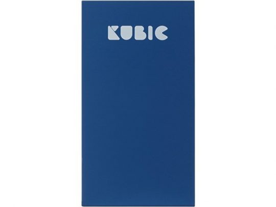 Внешний аккумулятор Kubic PB10X Blue, 10 000 мАч, Soft-touch, синий, арт. 022972403