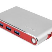 Хаб USB Rombica Type-C Hermes Red, арт. 022973003