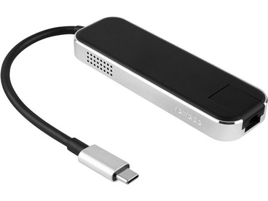 Хаб USB Rombica Type-C Chronos Black, арт. 022972803