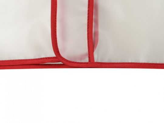 Дождевик Providence, прозрачный/красный с чехлом (XS-S), арт. 023041203