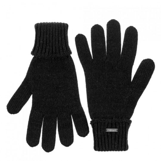 Перчатки Alpine, черные, размер M