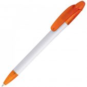 Ручка шариковая Celebrity Эвита, белый/оранжевый, арт. 023188703