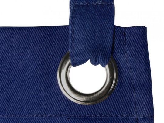 Хлопковый фартук Delight с карманом и регулируемыми завязками, синий нэйви, арт. 023046303