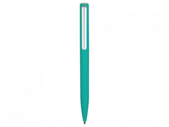 Ручка шариковая пластиковая Bon с покрытием soft touch, бирюзовый, арт. 028752703