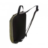 Рюкзак SWISSGEAR с одним плечевым ремнем, зеленый/оранжевый, полиэстер рип-стоп, 18 x 5 x 33 см, 4 л, арт. 023067103