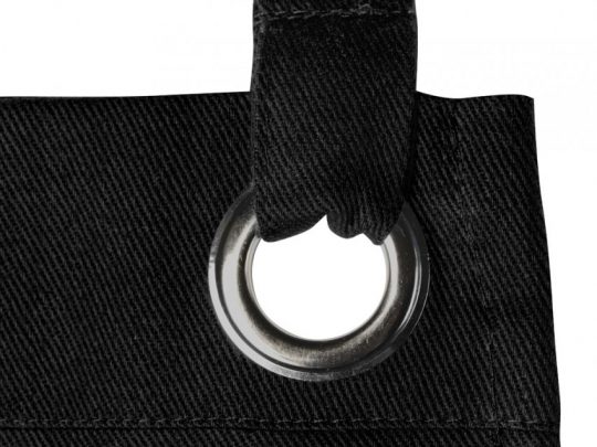 Хлопковый фартук Delight с карманом и регулируемыми завязками, черный, арт. 023046203
