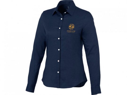 Женская рубашка с длинными рукавами Vaillant, темно-синий (S), арт. 023038203