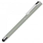 Ручка металлическая стилус-роллер STRAIGHT SI R TOUCH, серый, арт. 023058303
