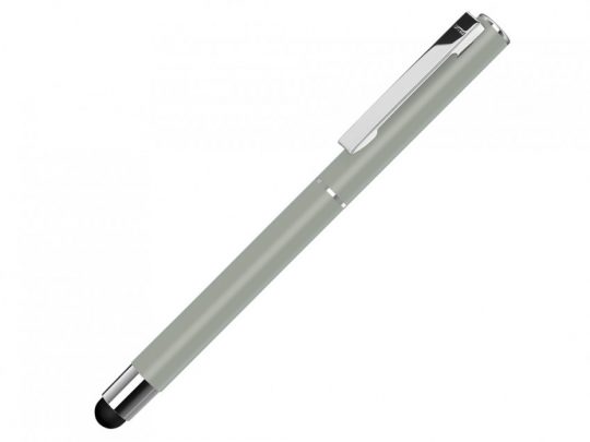 Ручка металлическая стилус-роллер STRAIGHT SI R TOUCH, серый, арт. 023058303