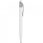Ручка шариковая Какаду, белый/серый, арт. 023038703