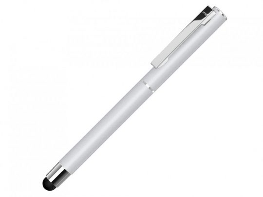 Ручка металлическая стилус-роллер STRAIGHT SI R TOUCH, серебристый, арт. 023058403