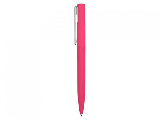 Ручка шариковая пластиковая Bon с покрытием soft touch, розовый, арт. 023189603