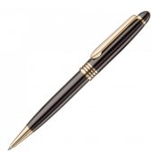 Металлическая шариковая ручка CLASSICO M с зеркальной гравировкой, черный, арт. 023061103