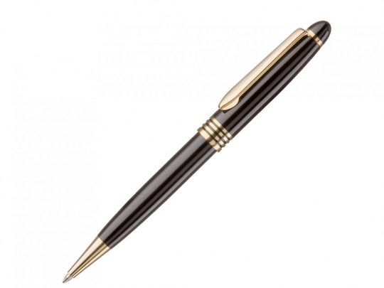 Металлическая шариковая ручка CLASSICO M с зеркальной гравировкой, черный, арт. 023061103