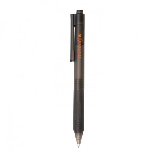 Ручка X9 с матовым корпусом и силиконовым грипом, арт. 023070206