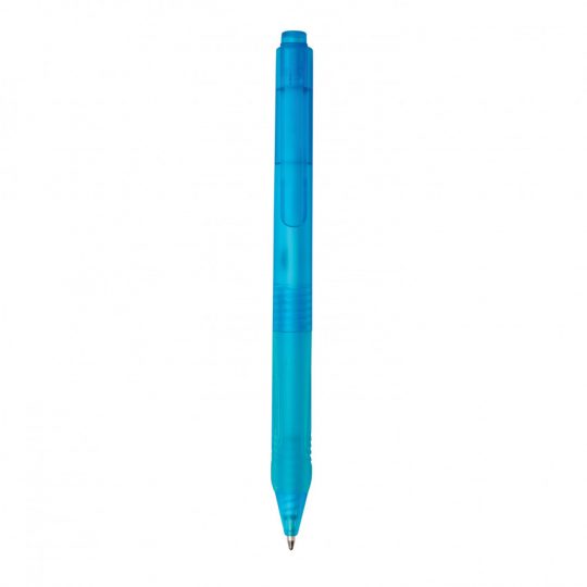 Ручка X9 с матовым корпусом и силиконовым грипом, арт. 023070406
