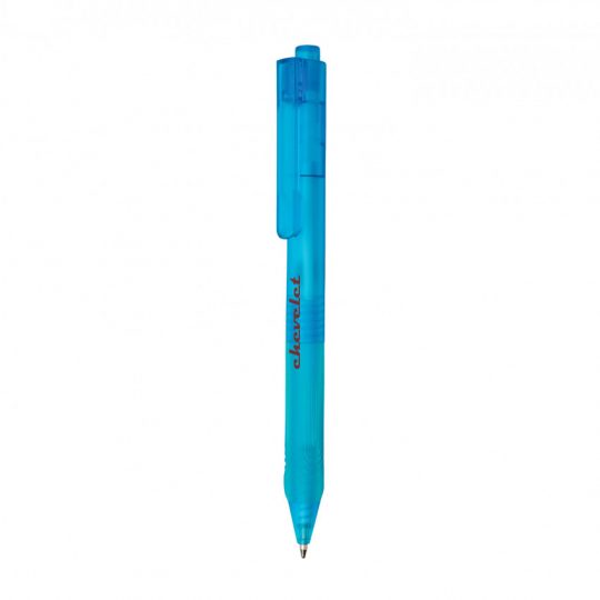 Ручка X9 с матовым корпусом и силиконовым грипом, арт. 023070406
