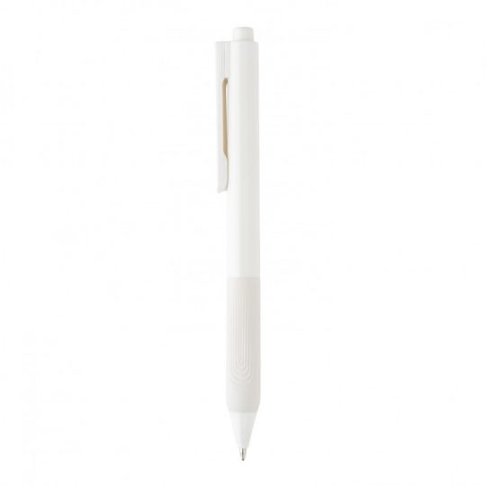 Ручка X9 с глянцевым корпусом и силиконовым грипом, арт. 023069806
