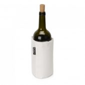 WINE COOLER SATIN WHITE/Охладитель-чехол для бутылки вина или шампанского, белый, арт. 023587503