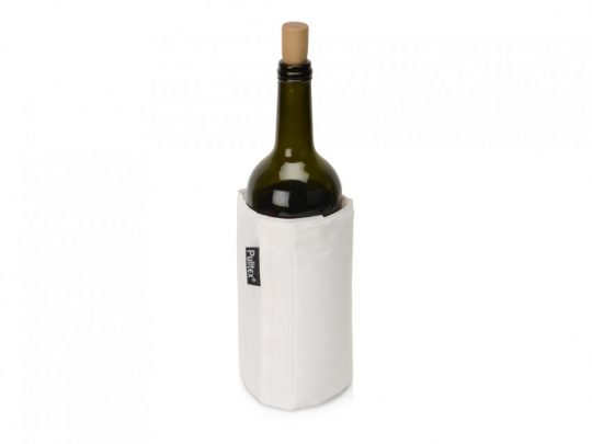 WINE COOLER SATIN WHITE/Охладитель-чехол для бутылки вина или шампанского, белый, арт. 023587503