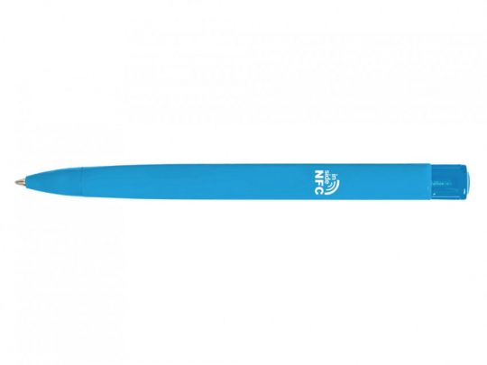 Ручка пластиковая шариковая трехгранная Trinity K transparent Gum soft-touch с чипом передачи информации NFC, арт. 023615403