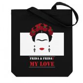 Холщовая сумка Frida & Friday, черная