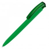 Ручка пластиковая шариковая трехгранная Trinity K transparent Gum soft-touch с чипом передачи информации NFC, арт. 023616103