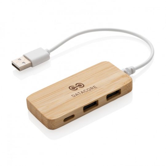 USB-хаб Bamboo с Type-C, арт. 023641806