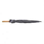 Автоматический зонт-трость с бамбуковой ручкой Impact из RPET AWARE™, 23″, арт. 023644006