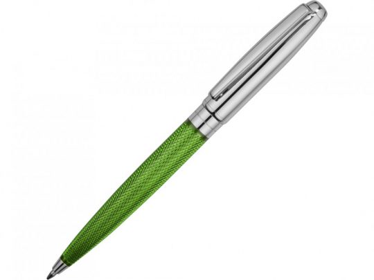 Ручка шариковая Стратосфера, зеленый/серебристый, арт. 023770403