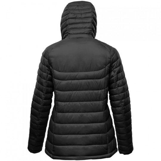 Куртка компактная женская Stavanger черная с серым, размер XXL