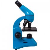 Монокулярный микроскоп Rainbow 50L с набором для опытов, голубой