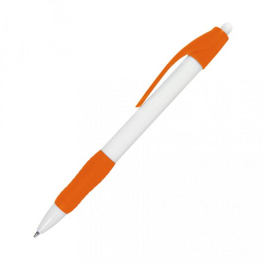 Ручка шариковая с грипом N4, Panton близкий к Orange 021C