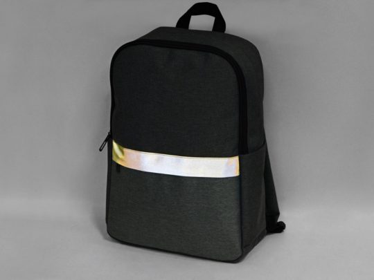 Рюкзак Merit со светоотражающей полосой и отделением для ноутбука 15.6», синий, арт. 023748803