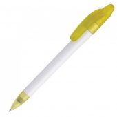 Ручка шариковая Celebrity Эвита, белый/желтый, арт. 023769903