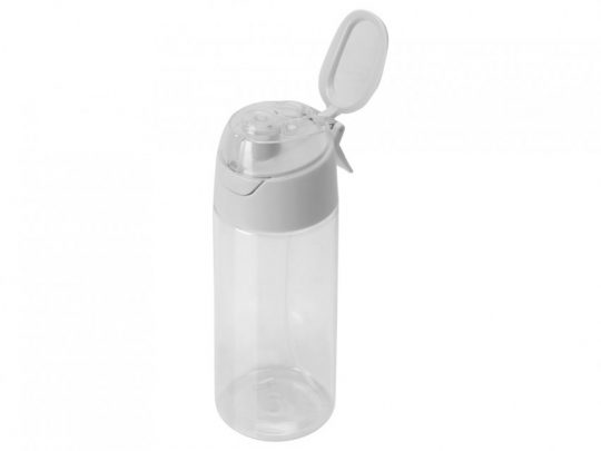 Спортивная бутылка с пульверизатором Spray, 600мл, Waterline, белый, арт. 023748003