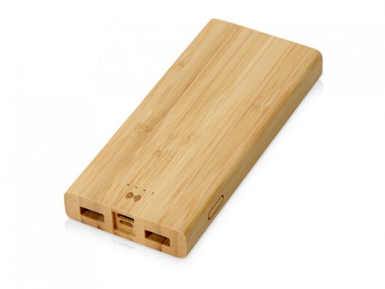 Внешний беспроводной аккумулятор из бамбука Bamboo Air, 10000 mAh, арт. 023810403