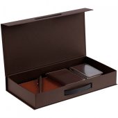 Коробка с ручкой Platt, коричневая