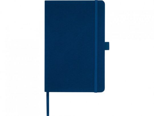 Блокнот Honua форматом A5 из переработанной бумаги с обложкой из переработанного ПЭТ, темно-синий, арт. 023847503