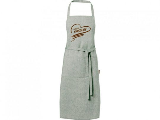 Pheebs 200 g/m² recycled cotton apron, зеленый яркий, арт. 023928403