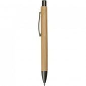 Ручка бамбуковая шариковая Tender Bamboo, темно-серый, арт. 023923603